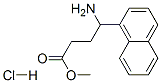 4-Amino-4-naphthalen-1-yl-butyric acid methyl ester hydrochloride Structure,811842-01-0Structure