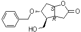 (3Ar,4s,5r,6as)-5-benzyloxy-4-hydroxymethyl-hexahydro-cyclopenta[b]furan-2-one Structure,81190-06-9Structure