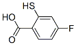 4-Fluoro-2-mercaptobenzoic acid Structure,81223-43-0Structure