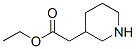 2-(Piperidin-3-yl)-acetic acid ethyl ester Structure,81290-45-1Structure