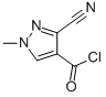 1H-pyrazole-4-carbonyl chloride, 3-cyano-1-methyl-(9ci) Structure,81303-58-4Structure