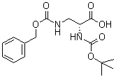 N-[(1,1-dimethylethoxy)carbonyl]-3-[[(phenylmethoxy)carbonyl]amino]-d-alanine Structure,81306-93-6Structure