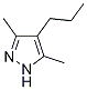 3,5-Dimethyl-4-propyl-1H-pyrazole Structure,81328-51-0Structure