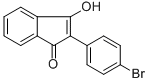 2-(4-Bromophenyl)-3-hydroxy-1h-inden-1-one Structure,81397-85-5Structure