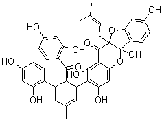 Sanggenon d standard Structure,81422-93-7Structure