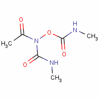 Acetamide,n-[(methylamino)carbonyl]-n-[[(methylamino)carbonyl]oxy]- Structure,81424-67-1Structure