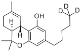 (6Ar,10ar)-6a,7,8,10a-tetrahydro-6,6,9-trimethyl-3-(pentyl-5,5,5-d3)-6h-dibenzo[b,d]pyran-1-ol Structure,81586-39-2Structure