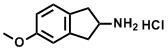 5-Methoxy-2,3-dihydro-1h-inden-2-amine hydrochloride Structure,81593-54-6Structure