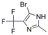 1H-Imidazole, 5-bromo-2-methyl-4-(trifluoromethyl)- Structure,81654-23-1Structure