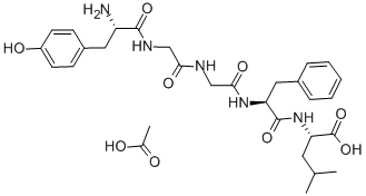 Leucine enkephalin acetate salt Structure,81678-16-2Structure