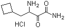 3-Amino-4-cyclobutyl-2-oxobutanamidehydrochloride Structure,817169-86-1Structure