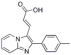 3-(2-P-Tolyl imidazo[1,2-a]pyridin-3-yl)acrylicacid Structure,817172-45-5Structure