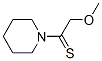 Piperidine, 1-(2-methoxy-1-thioxoethyl)-(9ci) Structure,81730-51-0Structure