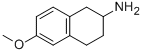 6-Methoxy-1,2,3,4-tetrahydro-naphthalen-2-ylamine Structure,81861-30-5Structure