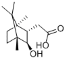 [1R-(2-endo,3-exo)]-3-hydroxy-4,7,7-trimethylbicyclo[2.2.1]heptane-2-acetic acid Structure,81925-04-4Structure