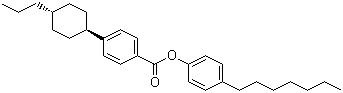 4-Heptylphenyl 4-(trans-4-propylcyclohexyl)benzoate Structure,81929-42-2Structure