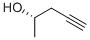 (S)-4-pentyn-2-ol Structure,81939-73-3Structure