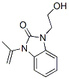 2H-benzimidazol-2-one, 1,3-dihydro-1-(2-hydroxyethyl)-3-(1-methylethenyl)- Structure,81942-81-6Structure