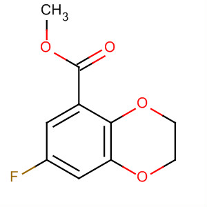 Methyl 7-fluoro-2,3-dihydro-1,4-benzodioxine-5-carboxylate Structure,819800-84-5Structure