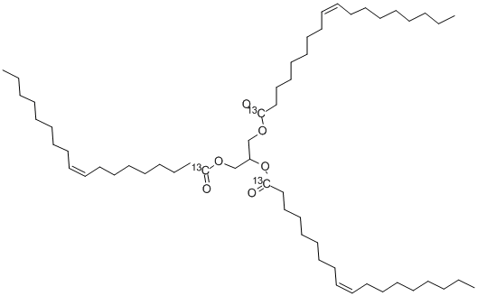 Glyceryl tri(oleate-1-13C) Structure,82005-46-7Structure