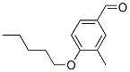 4-Pentyloxy-3-methylbenzaldehyde Structure,820237-04-5Structure