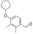 4-Cyclopentyloxy-2,3-dimethyl-benzaldehyde Structure,820237-15-8Structure