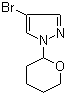 4-Bromo-1-(tetrahydro-2H-pyran-2-yl)-1H-pyrazole Structure,82099-98-7Structure