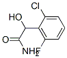 Benzeneacetamide, 2-chloro-6-fluoro--alpha--hydroxy- Structure,82128-23-2Structure