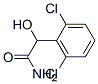 Benzeneacetamide, 2,6-dichloro--alpha--hydroxy- Structure,82128-24-3Structure