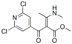 Methyl 2-[(2,6-dichloro-4-pyridyl)carbonyl]-3-(methylamino)but-2-enoate Structure,82140-55-4Structure