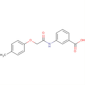 3-(2-(P-tolyloxy)acetamido)benzoic acid Structure,82157-40-2Structure