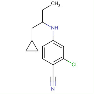 2-Chloro-4-[(cyclopropylmethyl)propylamino]benzonitrile Structure,821776-58-3Structure