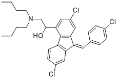 Benflumetol Structure,82186-77-4Structure