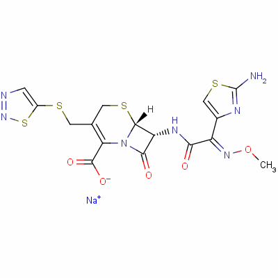 Cefuzonam sodium Structure,82219-81-6Structure