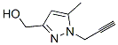 1H-pyrazole-3-methanol, 5-methyl-1-(2-propynyl)-(9ci) Structure,82235-70-9Structure