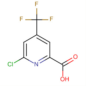 6-Chloro-4-(trifluoromethyl)pyridine-2-carboxylic acid Structure,823222-00-0Structure