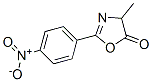 5(4H)-oxazolone, 4-methyl-2-(4-nitrophenyl)- Structure,82387-87-9Structure