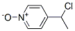 Pyridine, 4-(1-chloroethyl)-, 1-oxide (9ci) Structure,82401-15-8Structure