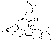 Ingenol 3-angelate 20-acetate Structure,82425-35-2Structure