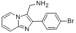 (2-(4-Bromophenyl)imidazo[1,2-a]pyridin-3-yl)methanamine Structure,824413-92-5Structure