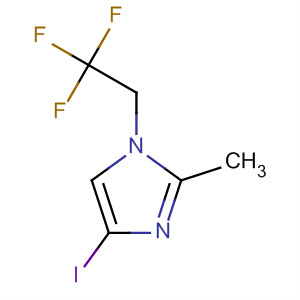 4-Iodo-2-methyl-1-(2,2,2-trifluoroethyl)-1h-imidazole Structure,824431-97-2Structure