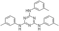 Tris(3- methylphenyl)-1,3,5-triazine-2,4,6-triamine Structure,82504-70-9Structure