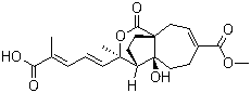 Pseudolaric acid c Structure,82601-41-0Structure