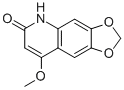 8-Methoxy-1,3-dioxolo[4,5-g]quinolin-6(5h)-one Structure,82613-16-9Structure