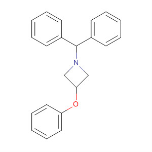 3-Phenoxy-1-(diphenylmethyl)azetidine Structure,82622-43-3Structure