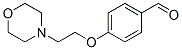 4-(2-Morpholin-4-yl-ethoxy)-benzaldehyde Structure,82625-45-4Structure