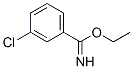 3-Chloro-benzimidic acid ethyl ester Structure,827-64-5Structure