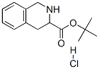 3-Isoquinolinecarboxylic acid, 1,2,3,4-tetrahydro-, 1,1-dimethylethyl ester, hydrochloride Structure,82716-90-3Structure