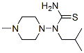 Thiourea, n-(4-methyl-1-piperazinyl)-n-(2-methylpropyl)- (9ci) Structure,827591-38-8Structure