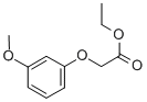 (3-Methoxyphenoxy) acetic acid ethyl ester Structure,82815-86-9Structure